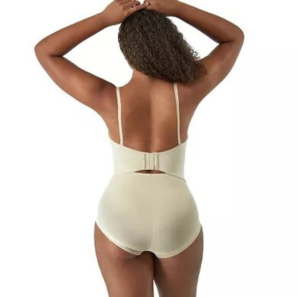 **Maidenform** Ultra Firm Bodysuit Strapless 34D #1256 NWOT - Picture 3 of 5